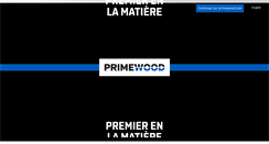 Desktop Screenshot of primewood-lumber.com